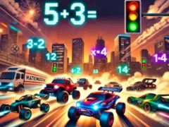 Mathematics Racing — bezmaksas tiešsaistes spēle