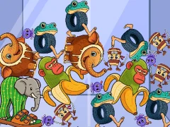 Italian Brainrot: Animals Merge Puzzle – kostenloses Online-Spiel