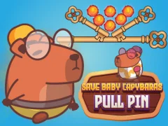 Save Baby Capybaras Pull Pin — online hra zdarma