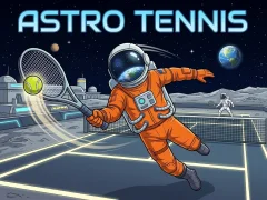 Astro Tennis — online spēle bez maksas