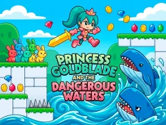 Princess Goldblade and the Dangerous Waters — darmowa gra online