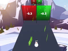 თამაში Crazy Snowman: Runner Game ონლაინ