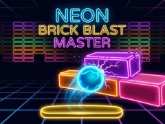 Neon Brick Blast Master — main gratis di browser