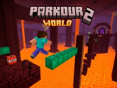 Parkour World 2 — bezmaksas tiešsaistes spēle