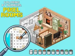Jeu Coloring by Numbers Pixel Rooms en ligne