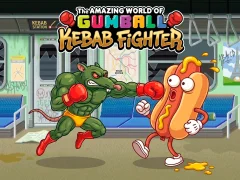 The Amazing World of Gumball Kebab Fighter — online hra zdarma