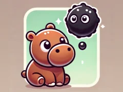Hide Moodeng Hippo! – gratis spill på nett