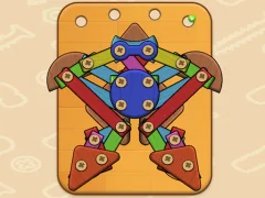 Wood & Screw Puzzle — bezplatná online hra