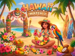 Hawaii Match 3 – ingyenes online játék