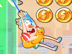 Alien Chase Swing and Fly — bezplatná online hra