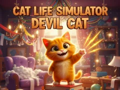 Cat Life Simulator: Devil Cat — gratis online spil