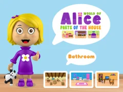 World of Alice Parts of the House — online hra zdarma