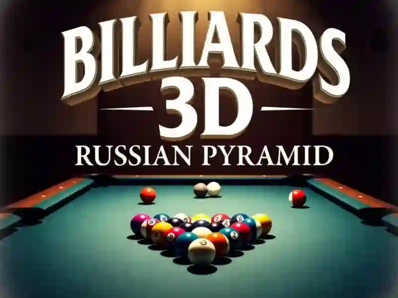 Billiards 3D Russian Pyramid — joc online gratuit