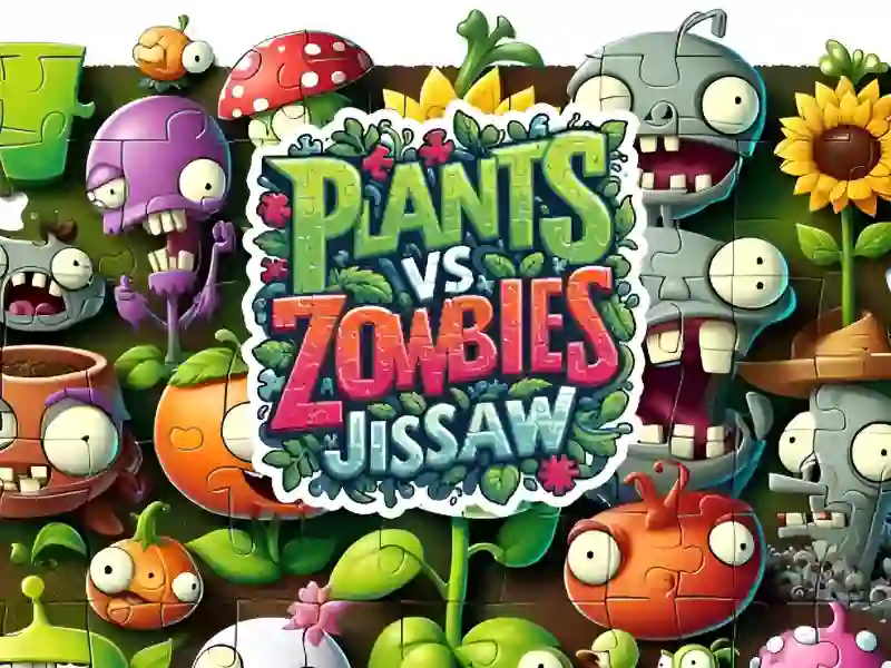 Plants vs Zombies Jigsaw – kostenloses Online-Spiel