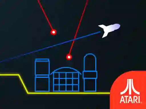 Atari Missile Command — bezmaksas tiešsaistes spēle