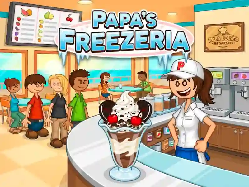 Papa's Freezeria — bezmaksas tiešsaistes spēle