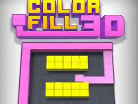 Color Fill 3D — 無料オンラインゲーム