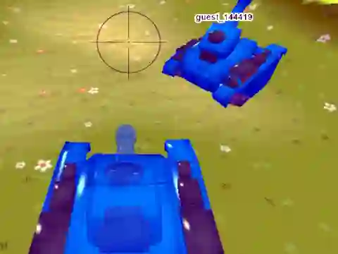 Tanks 3D io เกมออนไลน์ฟรี
