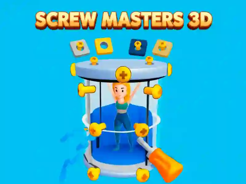 Screw Masters 3D — gratis online spil