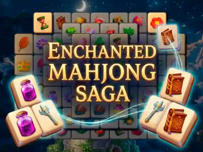 Enchanted Mahjong Saga – kostenloses Online-Spiel