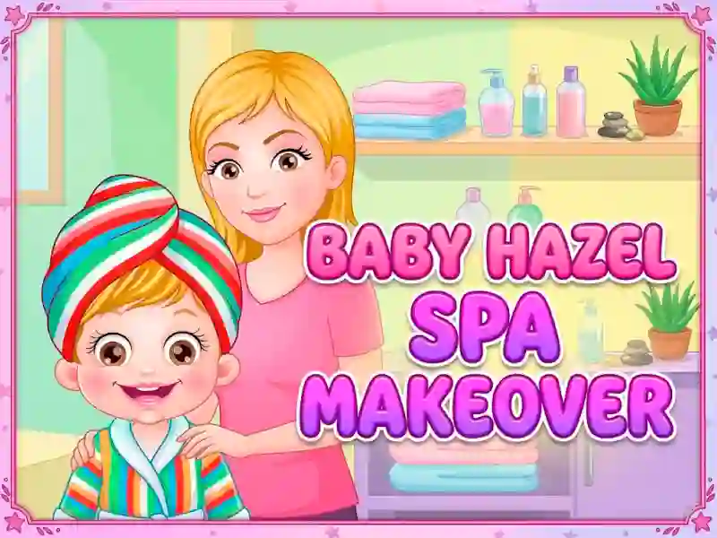 Baby Hazel Spa Makeover — nemokamas žaidimas internete