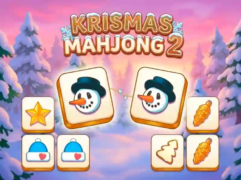 Krismas Mahjong 2 — online hra zdarma