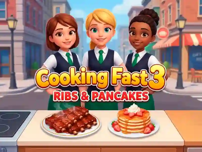 Cooking Fast 3: Ribs and Pancakes — game online gratis