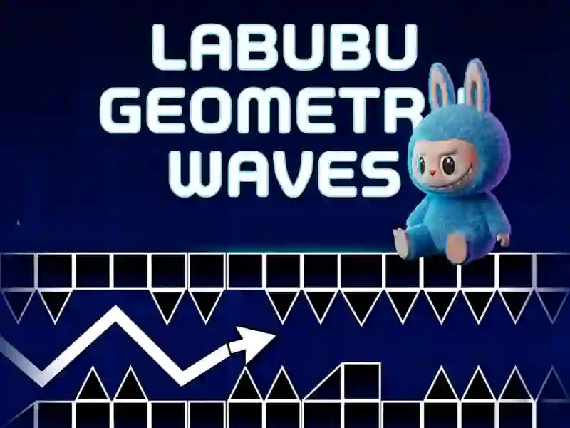 Labubu Geometry Waves – tasuta veebimäng