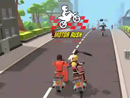 Motor Rush — bezplatná online hra