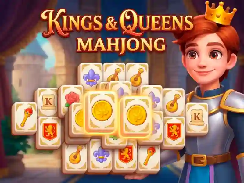 Игра Kings and Queens Mahjong онлайн