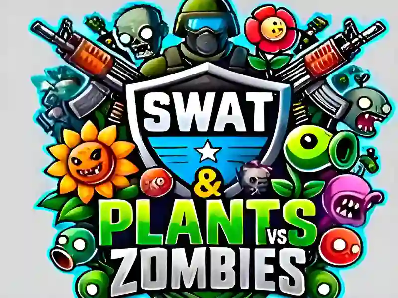 SWAT & Plants vs Zombies — безкоштовна онлайн гра