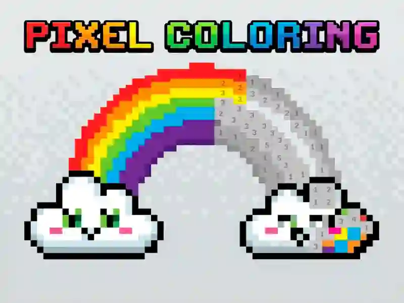 Pixel Coloring — bezplatná online hra