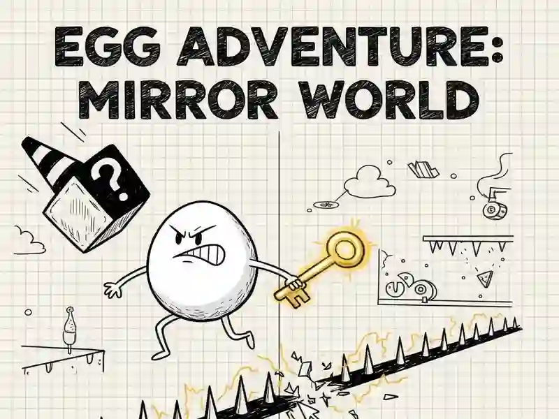 Egg Adventure: Mirror World — darmowa gra online