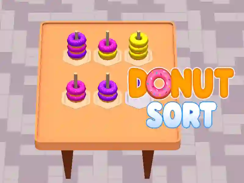 Donut Sort — gratis online spil