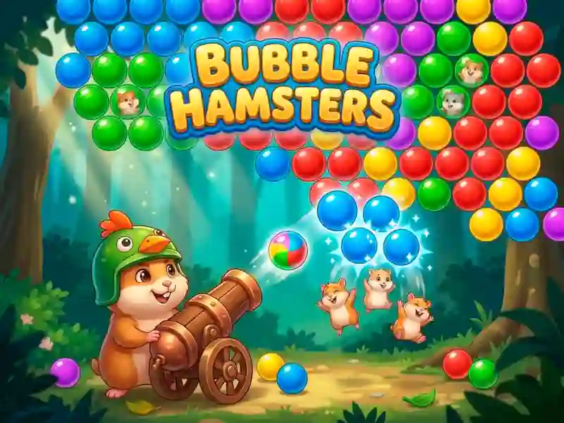 Bubble Hamsters — bezplatná online hra