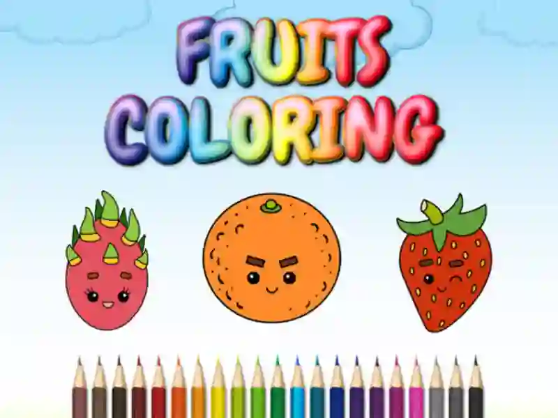 FRUITS COLORING เกมออนไลน์ฟรี