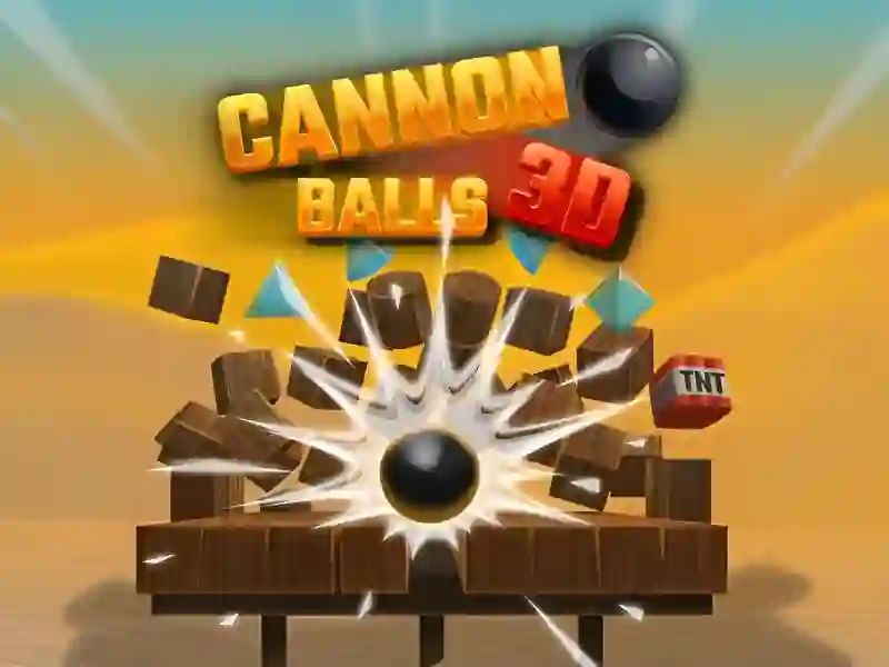 Cannon Balls 3D — online hra zdarma