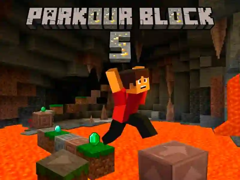 Parkour Block 5 — gioco online gratis