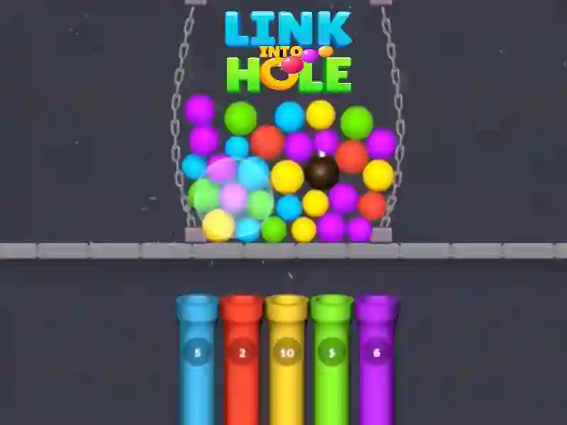 Link Into Hole — gratis online spil