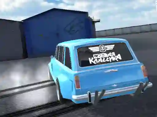 Lada Russian Car Drift — jogo online grátis