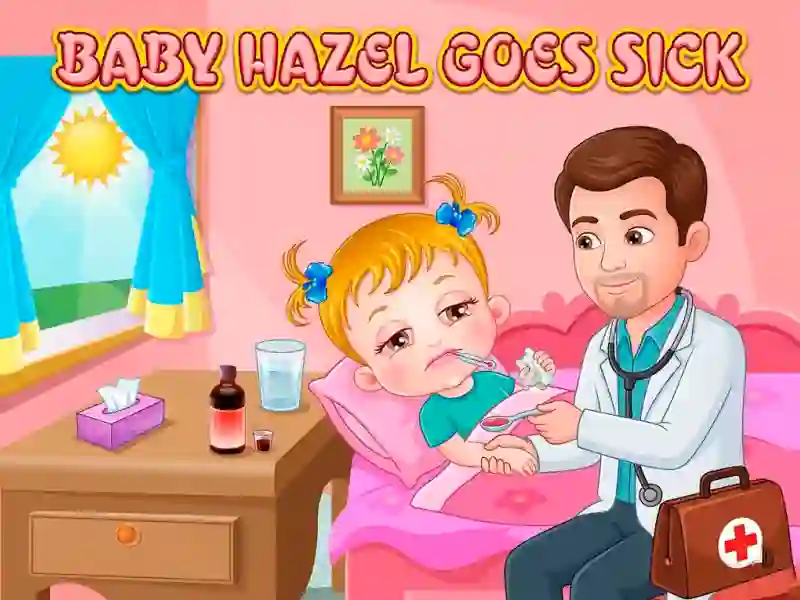Baby Hazel Goes Sick — nemokamas žaidimas internete