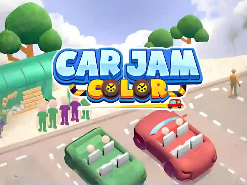 Car Jam Color — لعبة مجانية اون لاين