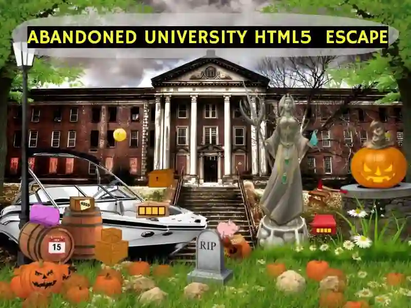 Abandoned University Html5 Escape — لعبة مجانية اون لاين