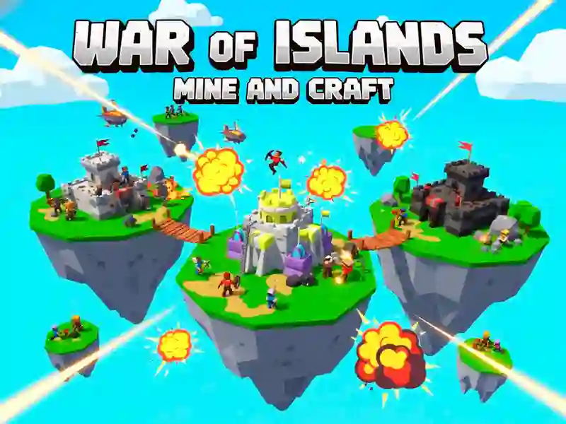 遊戲War Of Islands Mine And Craft在線