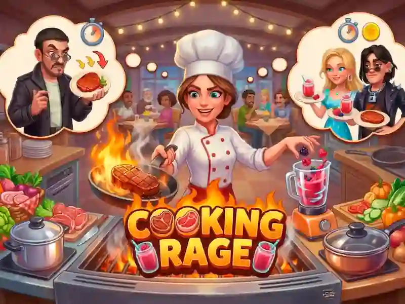 Cooking Rage — bezplatná online hra