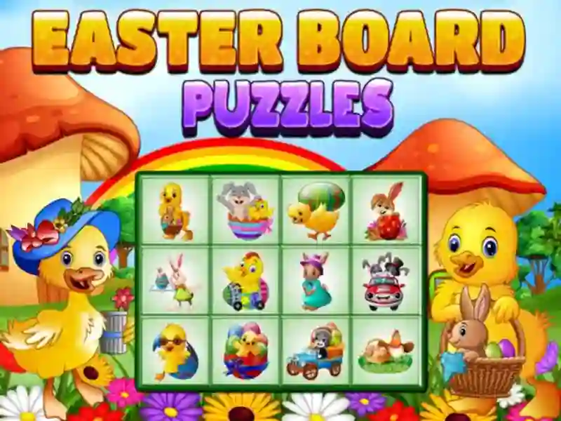 EASTER BOARD PUZZLES — brezplačna spletna igra