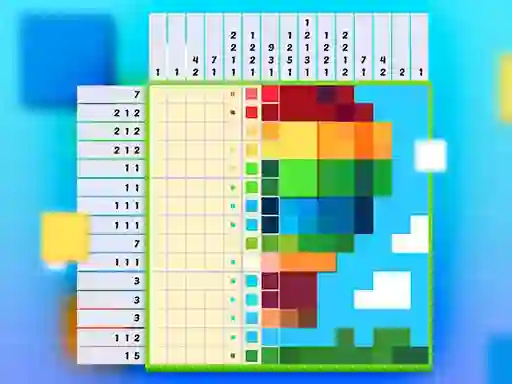 Nonogram Jigsaw — bezplatná online hra