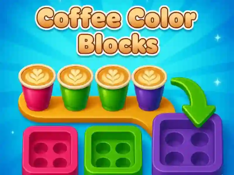 Coffee Color Blocks — darmowa gra online