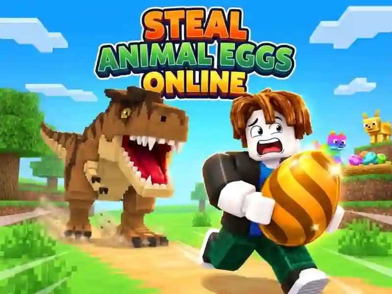 Steal Animal Eggs Online — free online game
