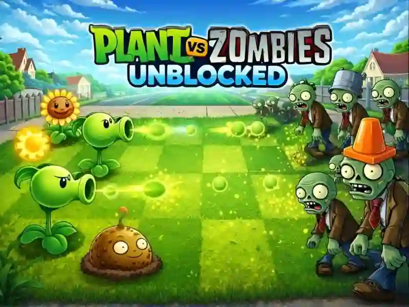 Plants Vs Zombies Unblocked – kostenloses Online-Spiel